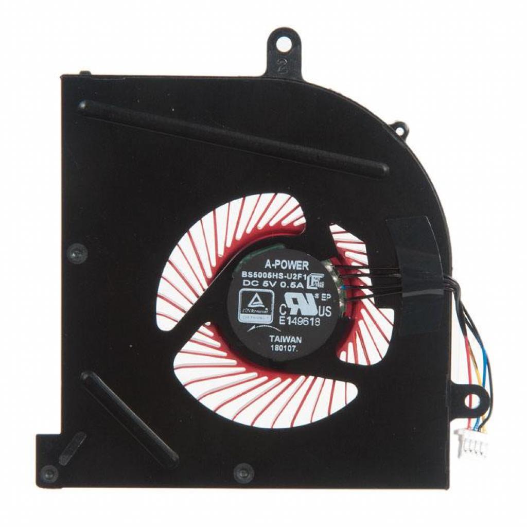 Вентилятор ноутбука MSI GS62/GS63VR/GS73/GS73VR/MS-17B1/MS-17B2/MS-16K2/MS-16K3 (BS5 (A48489) - зображення 1