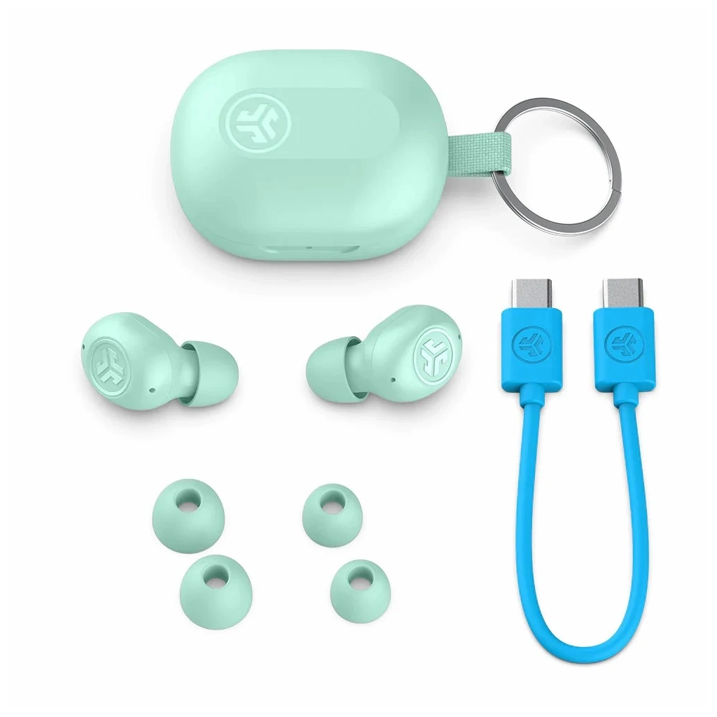 Навушники Jlab JBuds Mini Mint Green (IEUEBJBMINIRMNT124) - зображення 6