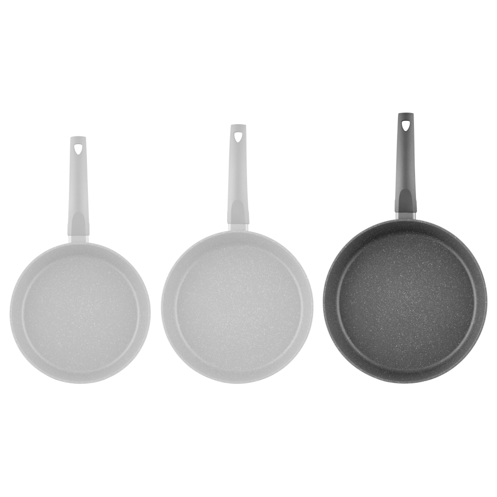 Сковорода Ardesto Gemini Gourmet Apulia Grey 28 см (AR1928GDS) - зображення 2