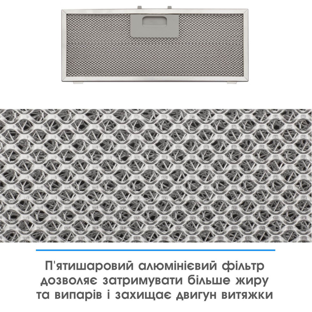 Витяжка кухонна Eleyus URBAN 960 LED 52 IS - изображение 9