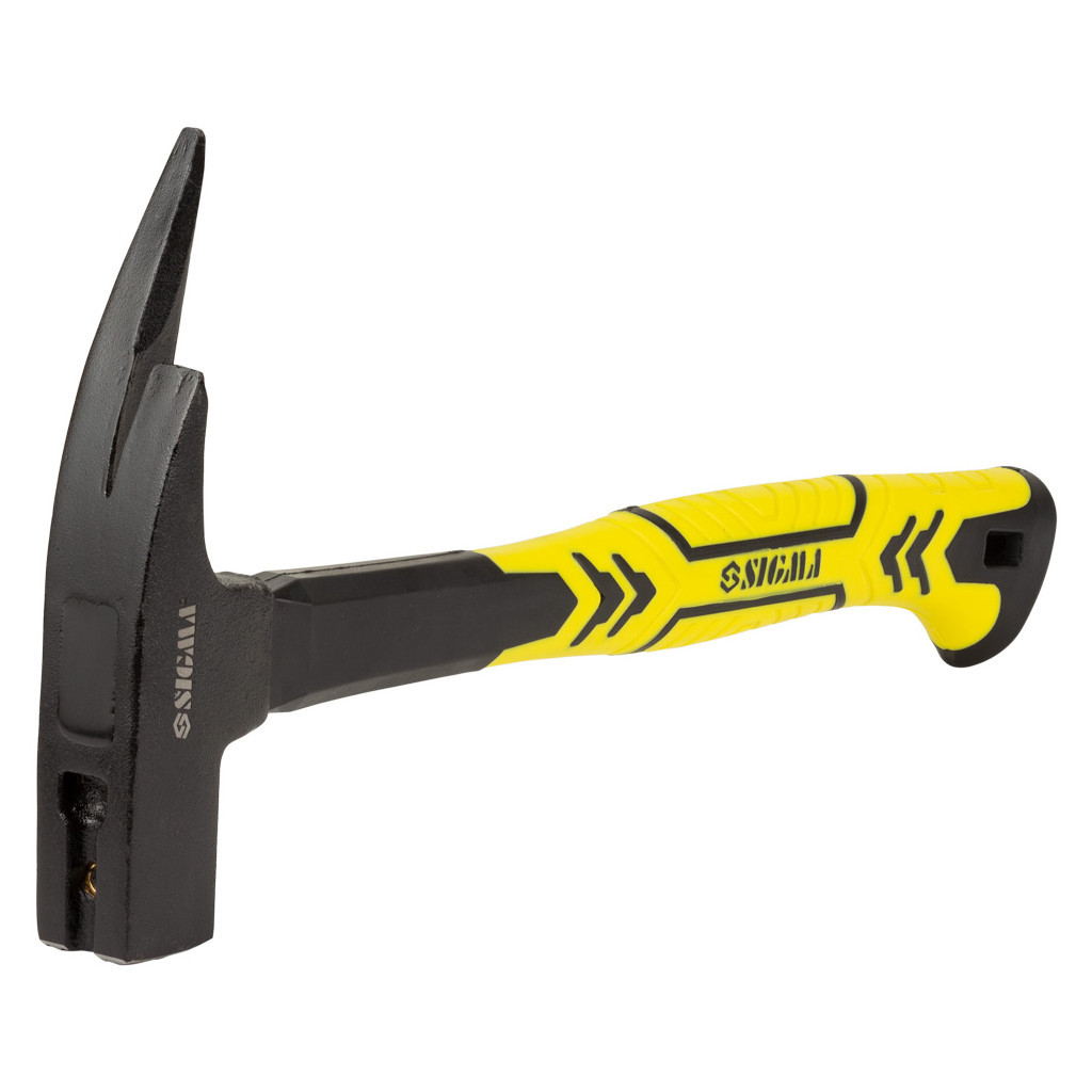 Молоток Sigma 600г покрівельника фібергласова ручка (4314011) - зображення 2