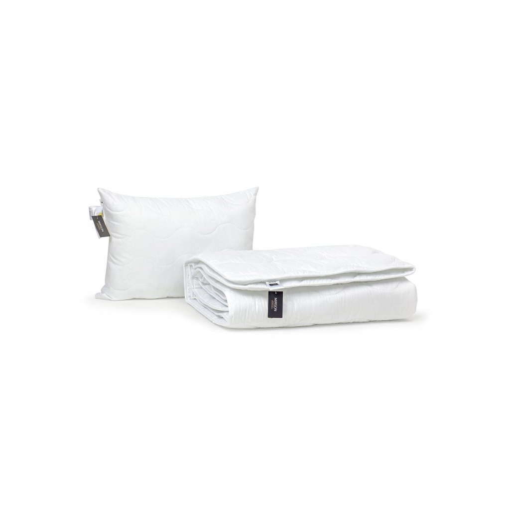 Ковдра MirSon Набір BamBoo №1681 Eco Light White Ковдра 220х240 + подушка (2200002655651) - зображення 3