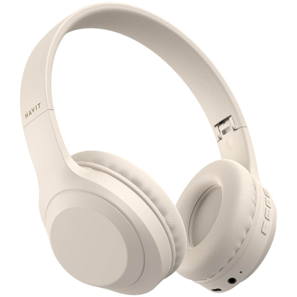 Навушники Havit HV-H628BT Beige (6939119064525) - зображення 5
