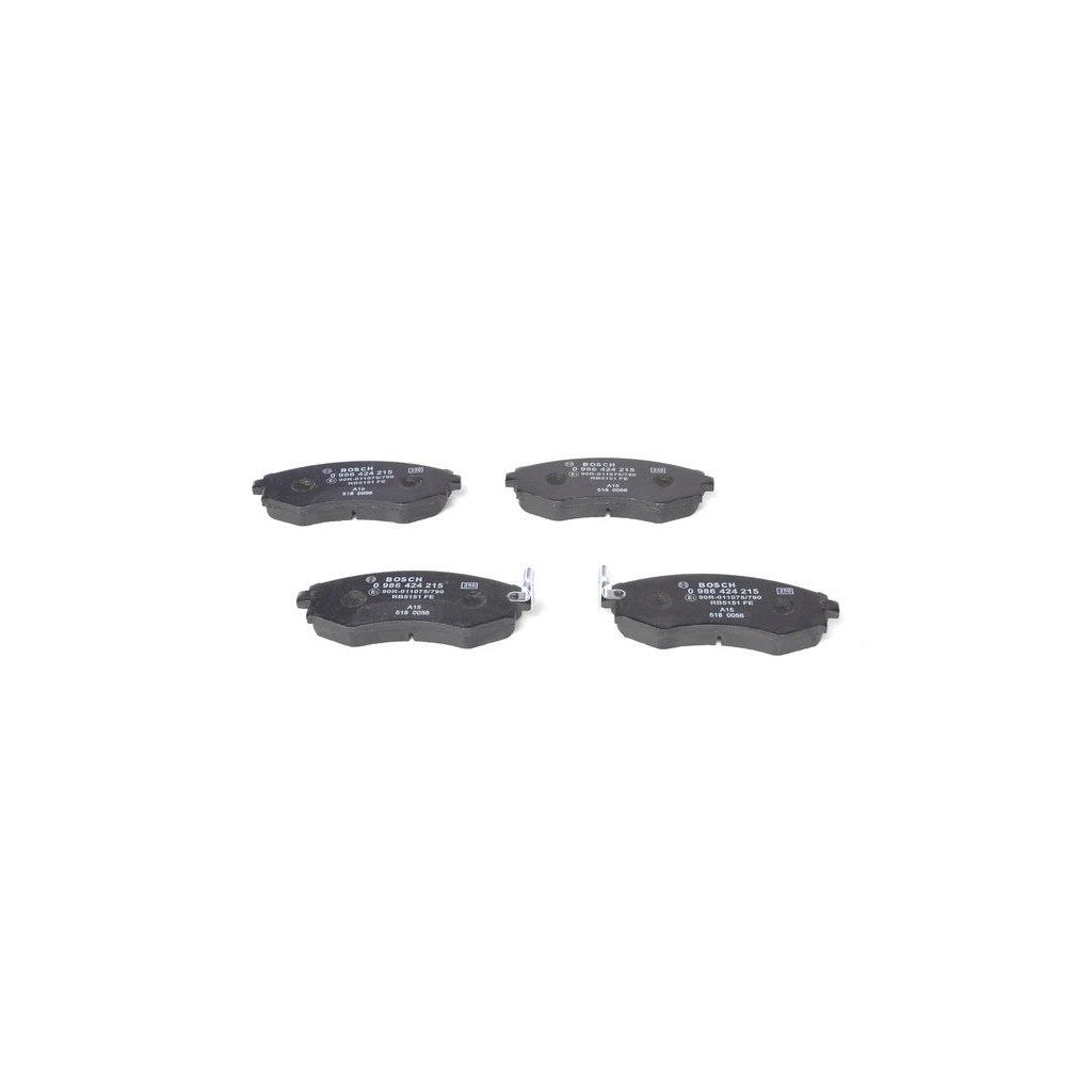 Гальмівні колодки Bosch 0 986 424 215 - зображення 2