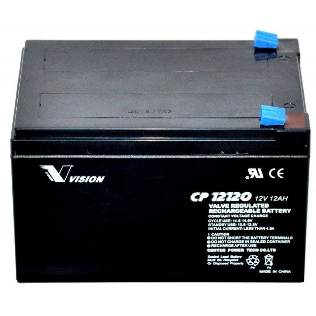 Батарея до ДБЖ Vision CP 12V 12Ah (CP12120) - изображение 2