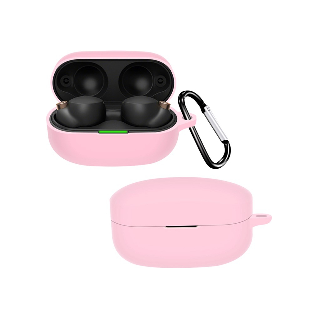 Чохол для навушників BeCover Silicon для Sony WF-1000XM4 Pink (707192) - зображення 1