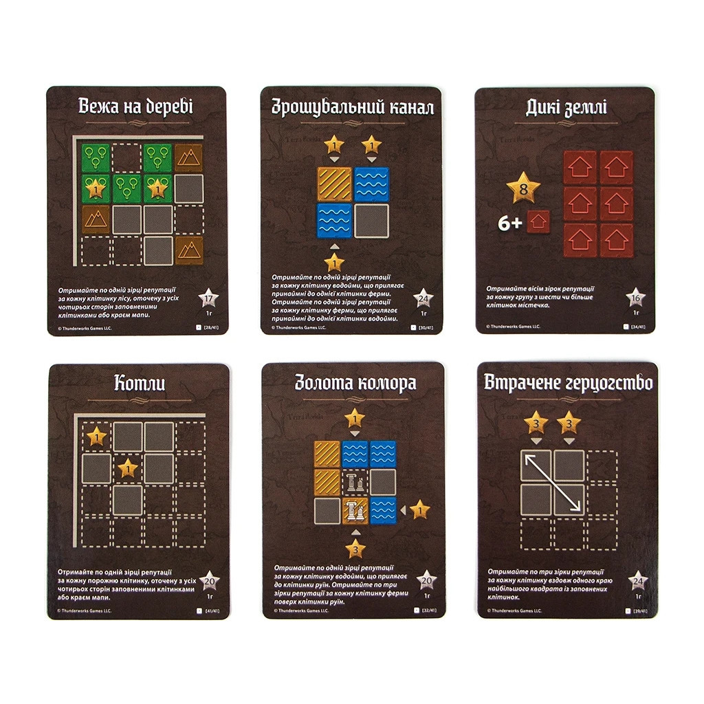 Настільна гра Ігромаг Картографи (Cartographers: A Roll Player Tale) українська (6901) - зображення 9