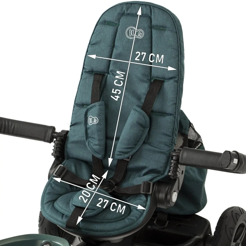 Дитячий велосипед Kinderkraft Easytwist Midnight Green (KKRETWIGRE0000) (5902533914500) - зображення 9