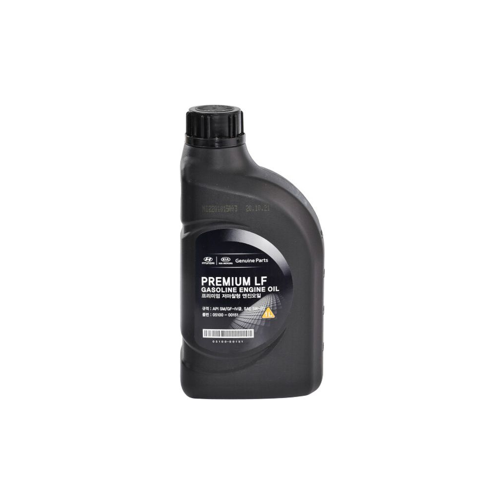Моторна олива Hyundai Premium LF Gasoline 5w20 1л (0510000151) - зображення 1