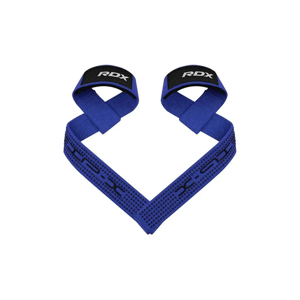 Кистьові лямки RDX S4 Gym Cotton Gel Straps Black Plus (WAC-S4B+) - изображение 3