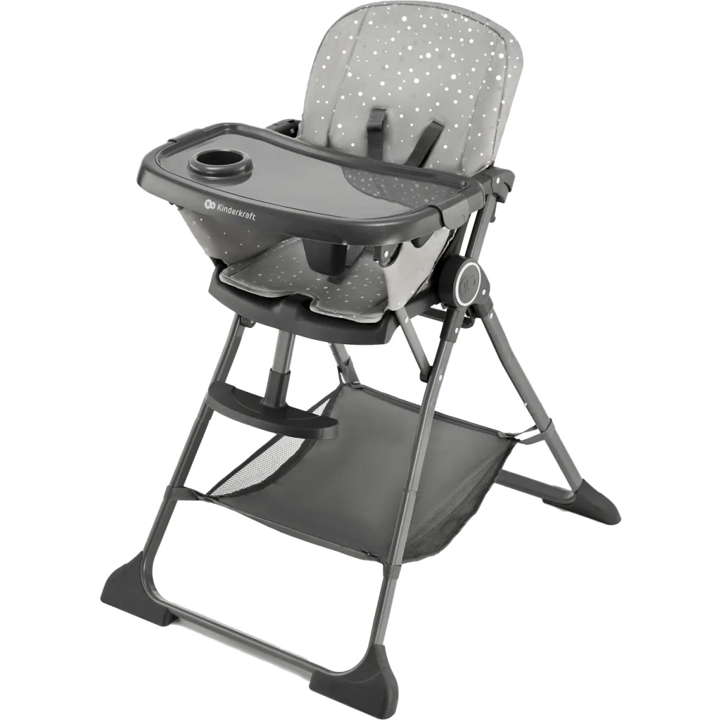 Стілець для годування Kinderkraft Foldee Grey (5902533922437) - изображение 1
