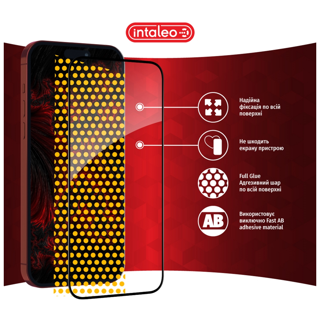 Скло захисне Intaleo Full Glue Apple iPhone 15 Pro (1283126575440) - зображення 7
