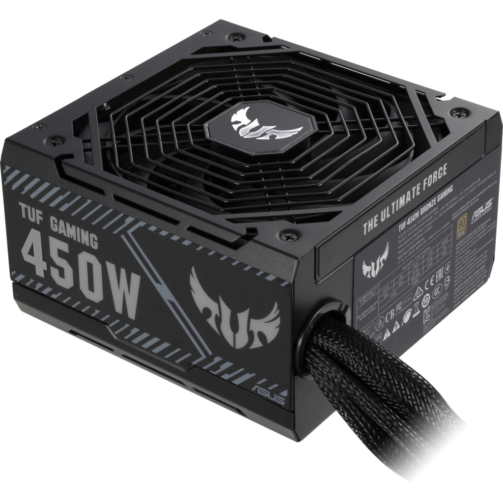 Блок живлення ASUS 450W TUF 80+ Bronze (90YE00D3-BOWA00) - зображення 1