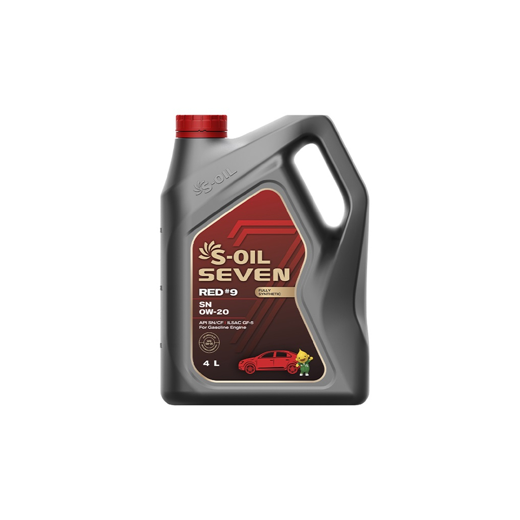 Моторна олива S-OIL SEVEN RED 9 SN 0W-20, 4л (SNR0204) - зображення 1