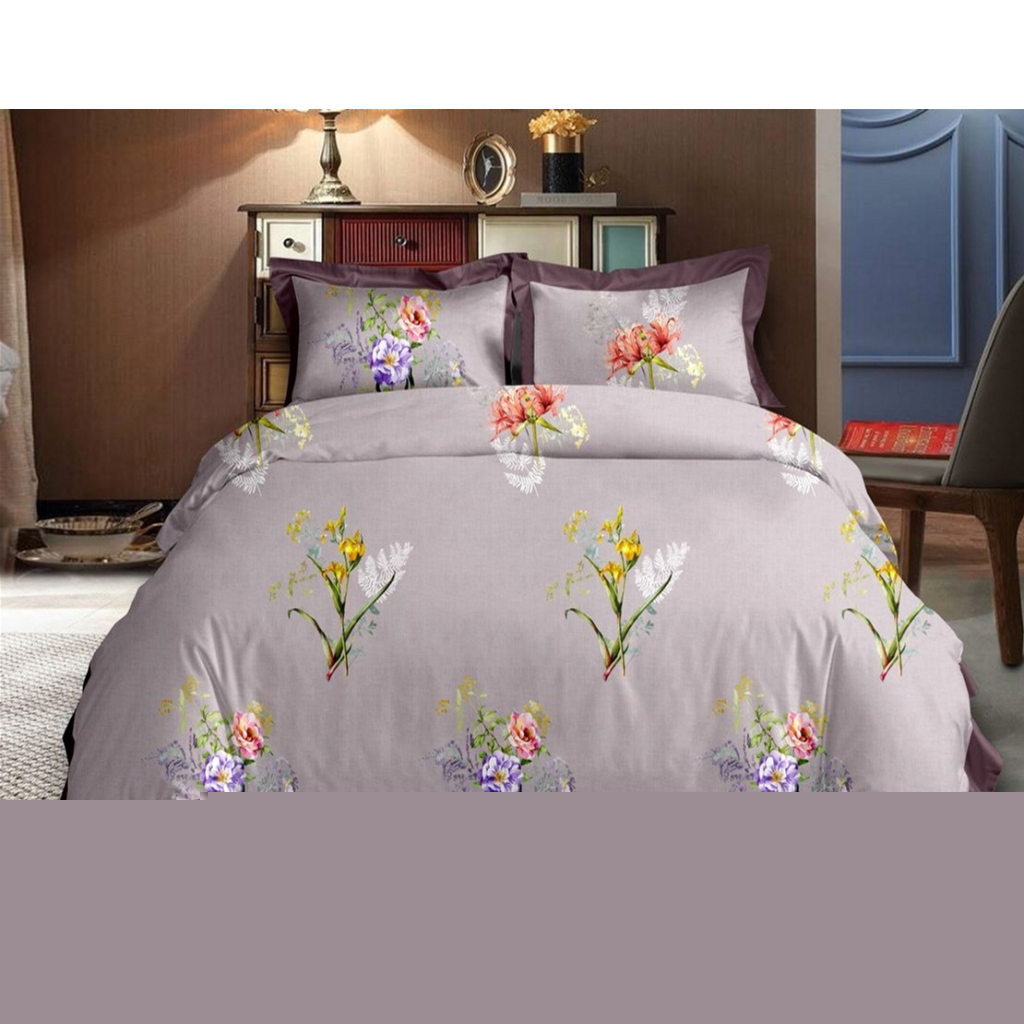 Постільна білизна MirSon Сатин Premium 22-1249 Wild flower Євро (2200002950831) - зображення 1