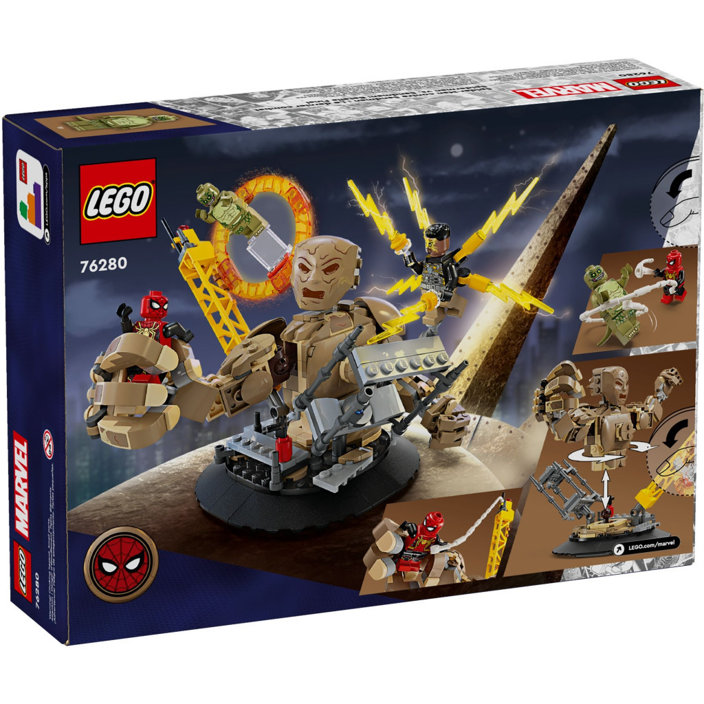 Конструктор LEGO Super Heroes Людина-Павук vs. Піщана людина: Вирішальна битва 347 деталей (76280) - зображення 6