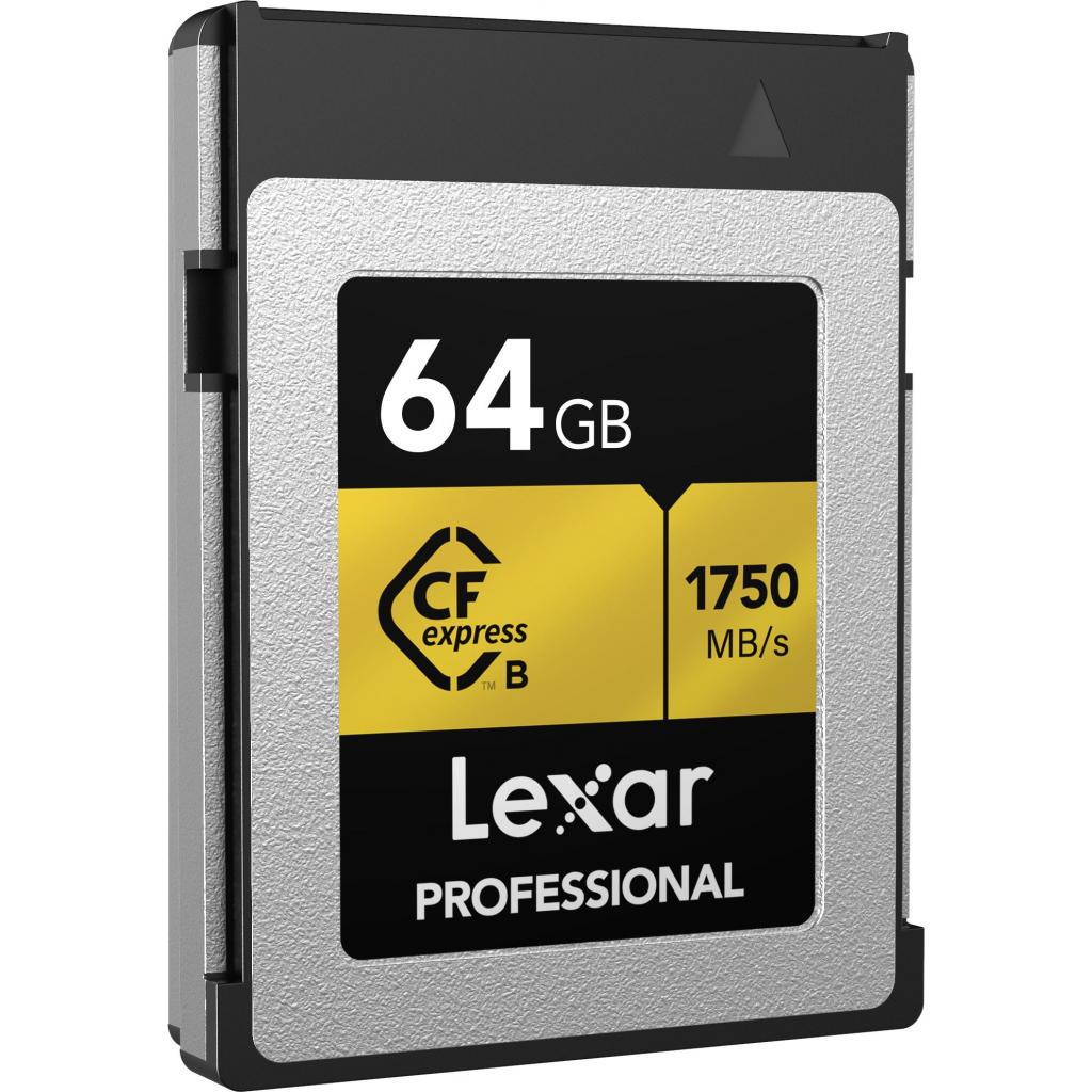 Карта пам'яті Lexar 64GB CFexpress Type-B Professional (LCFX10-64GCRB) - зображення 2