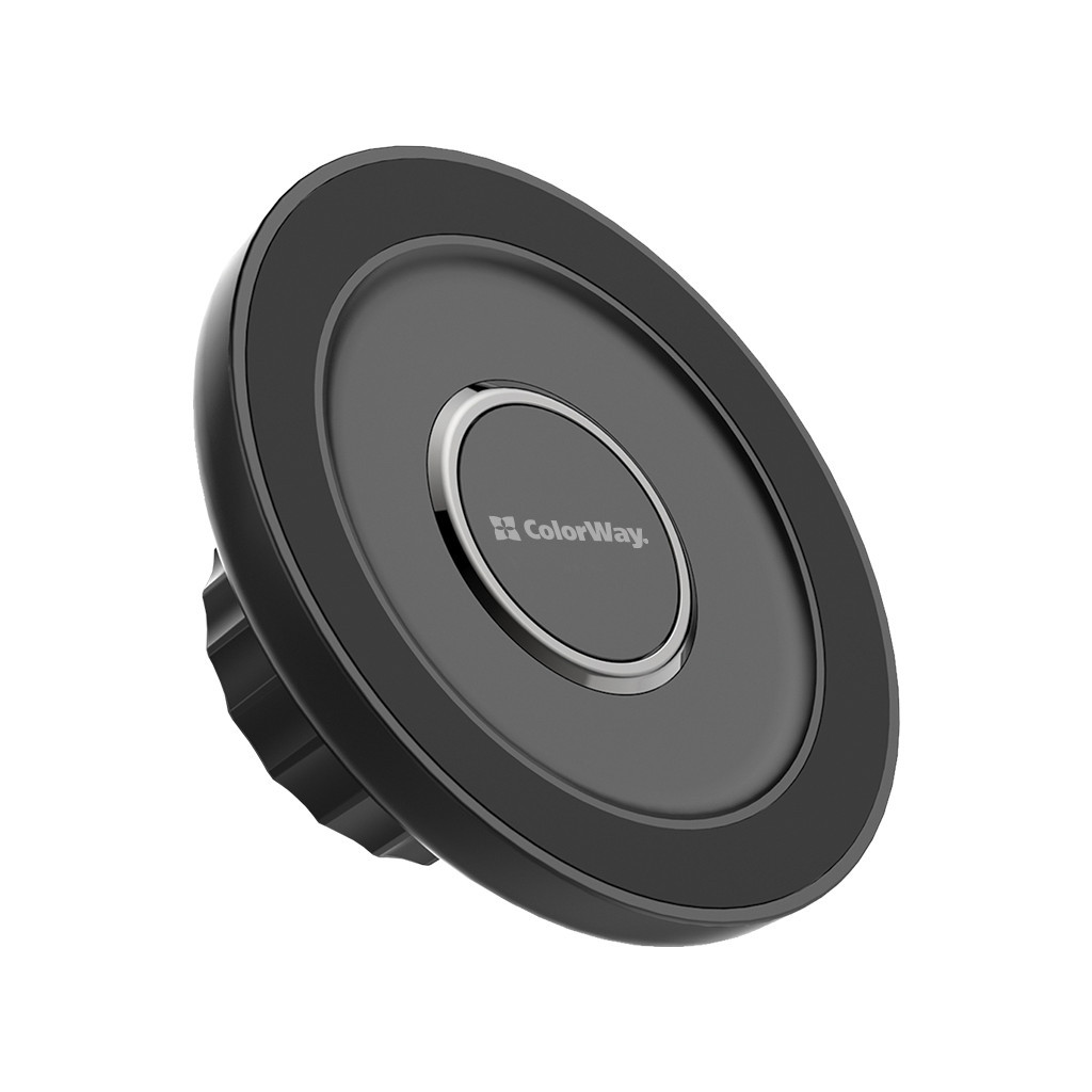 Універсальний автотримач ColorWay Magnetic Air Vent-5 (360° rotation) (CW-CHM15-BK) - изображение 5