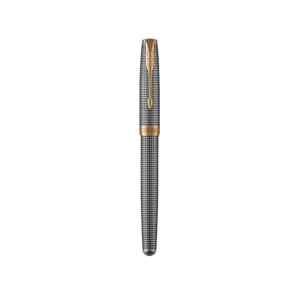Ручка пір'яна Parker SONNET 17 Cisele Silver GT  FP18 F (88 211) - зображення 2