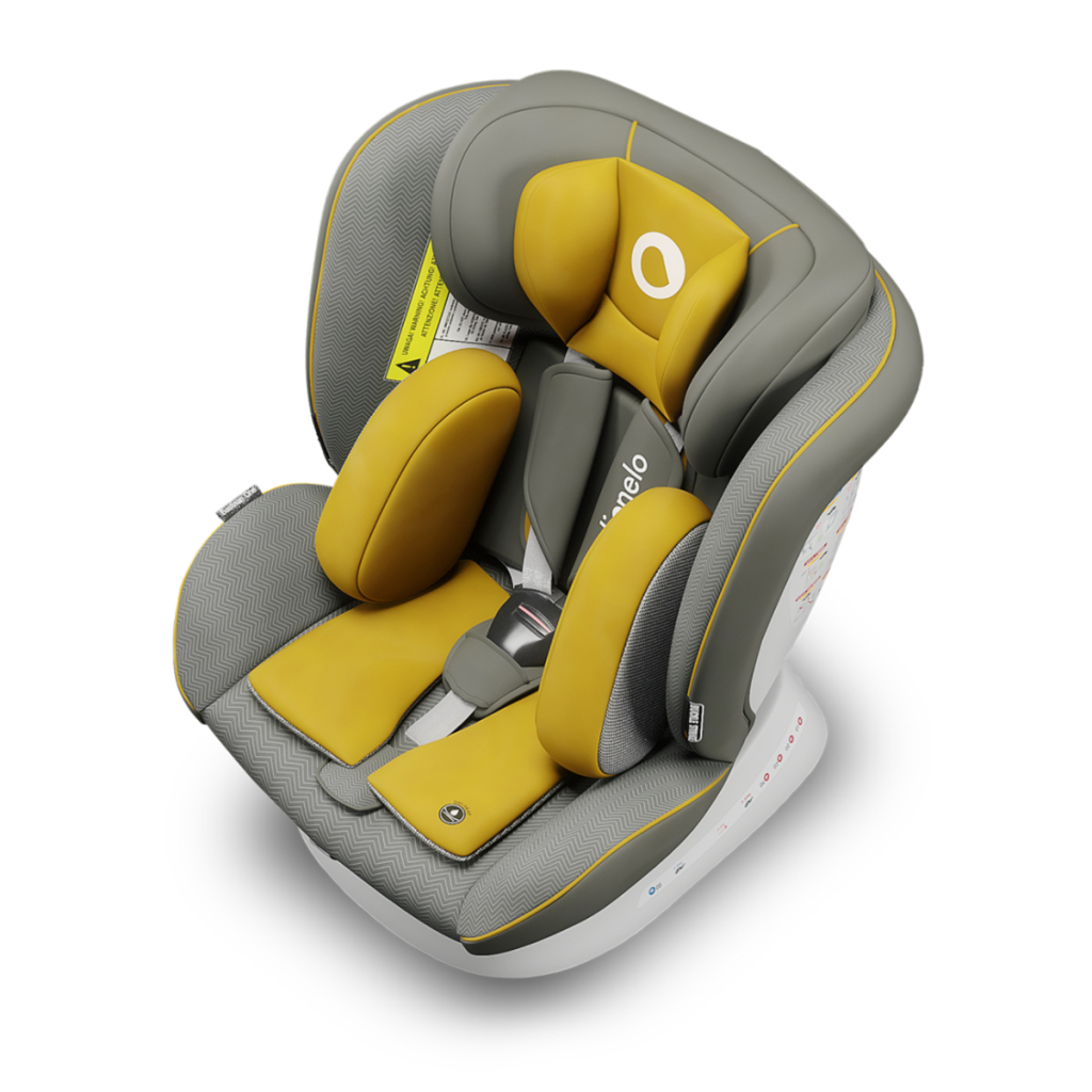Автокрісло Lionelo Bastiaan One 0-36 кг Yellow Mustard (LO-BASTIAAN ONE YELLOW MUSTARD) - зображення 4