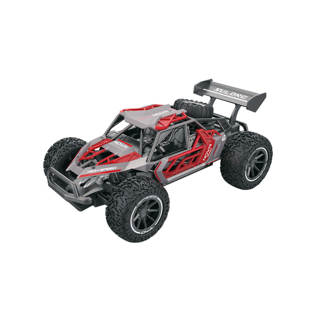 Радіокерована іграшка Sulong Toys Metal Crawler – Nova (сіро-червоний, 1:16) (SL-231RHGR) - зображення 1