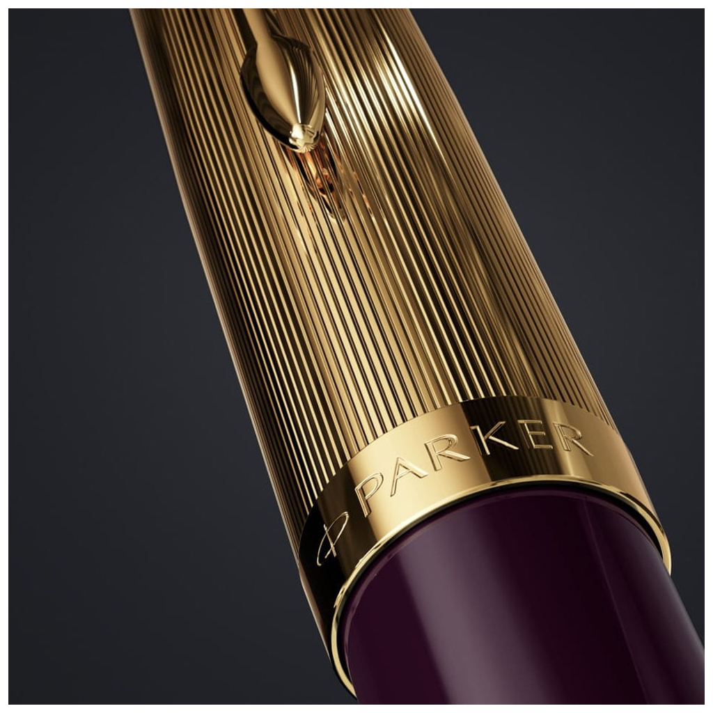 Ручка кулькова Parker 51 Deluxe Plum GT BP (57 132) - изображение 3