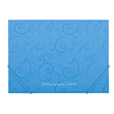 Папка на резинках Buromax А4, BAROCCO, sky-blue (BM.3914-14) - зображення 1
