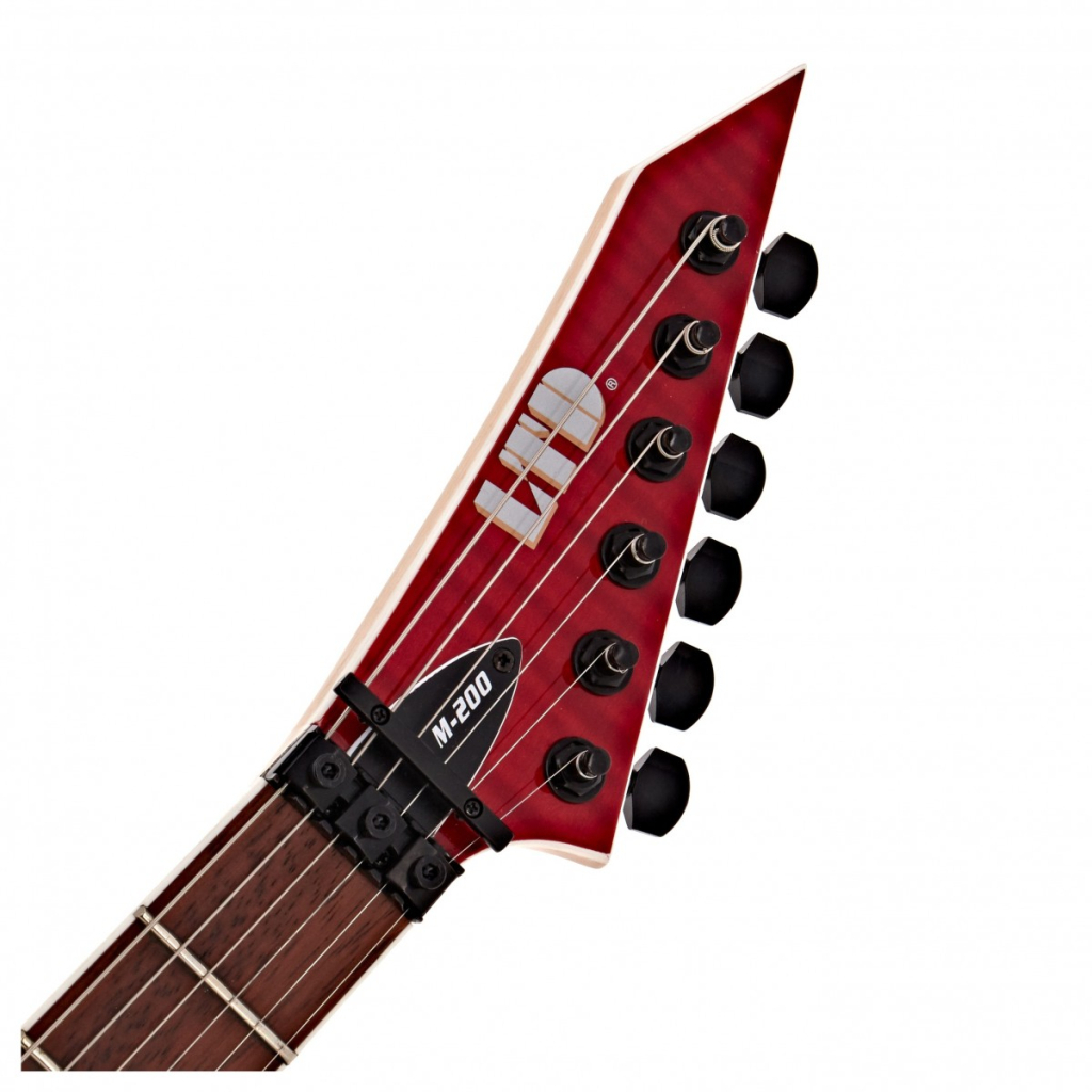 Електрогітара LTD M-200FM See Thru Red - изображение 5