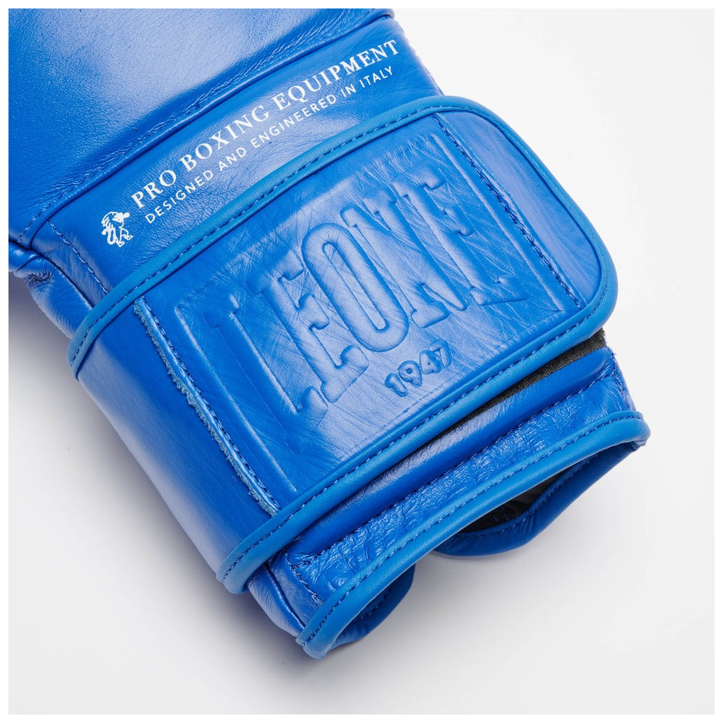 Боксерські рукавички Leone GN111 The Greatest Blue 16 унцій (GN111_Blue_16oz) - зображення 9