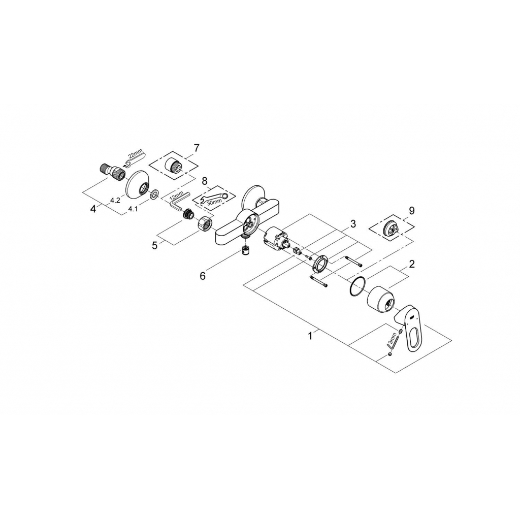 Змішувач Grohe BauLoop (23340000) - зображення 7