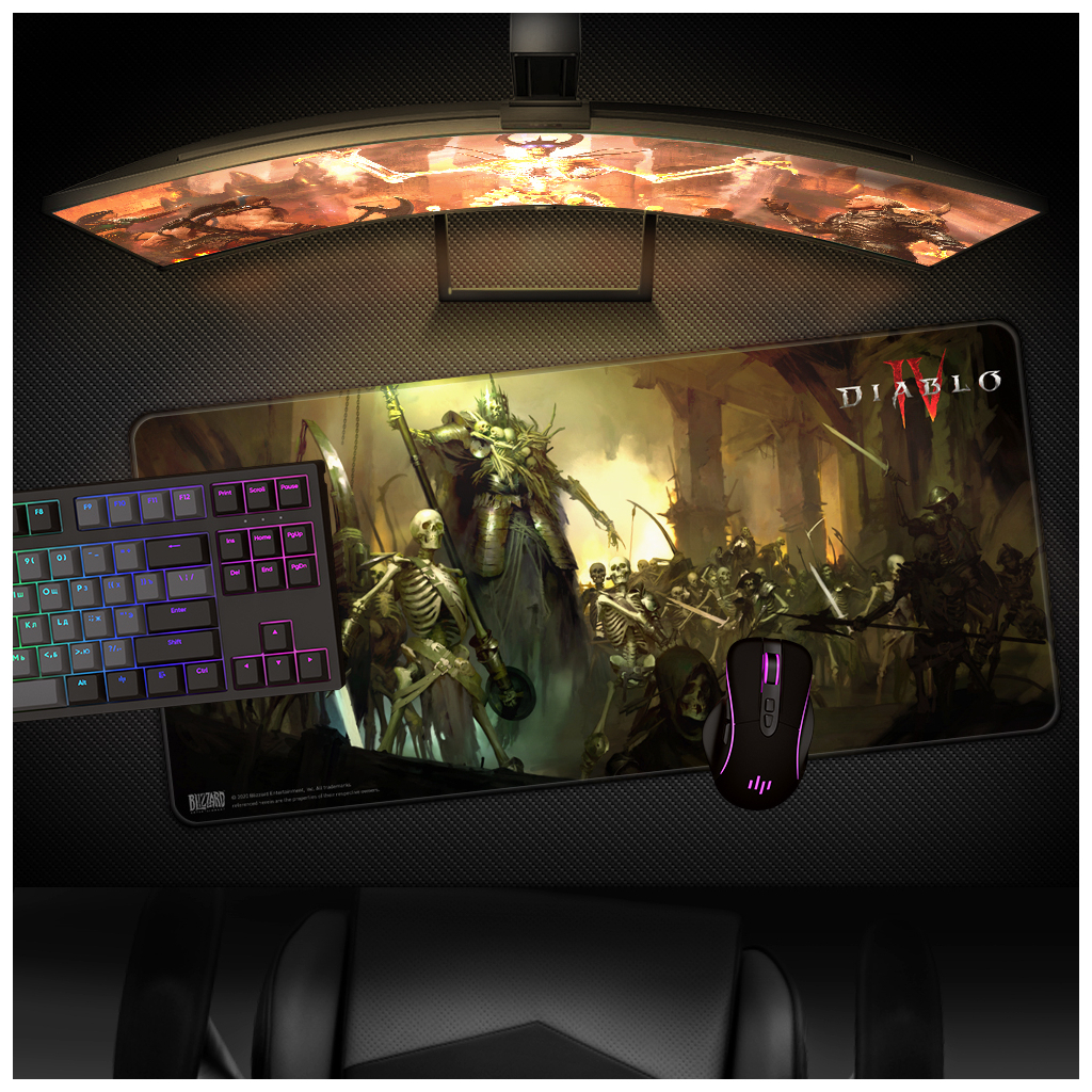 Килимок для мишки Blizzard Diablo IV Skeleton King XL (FBLMPD4SKELET21XL) - зображення 3