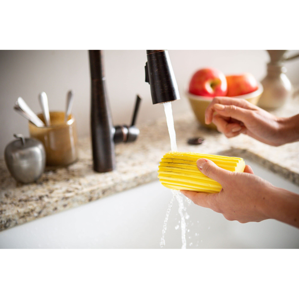 Губка для прибирання Scrub Daddy Damp Duster Для пилу Жовта (5060481022774/5060481023795) - зображення 5
