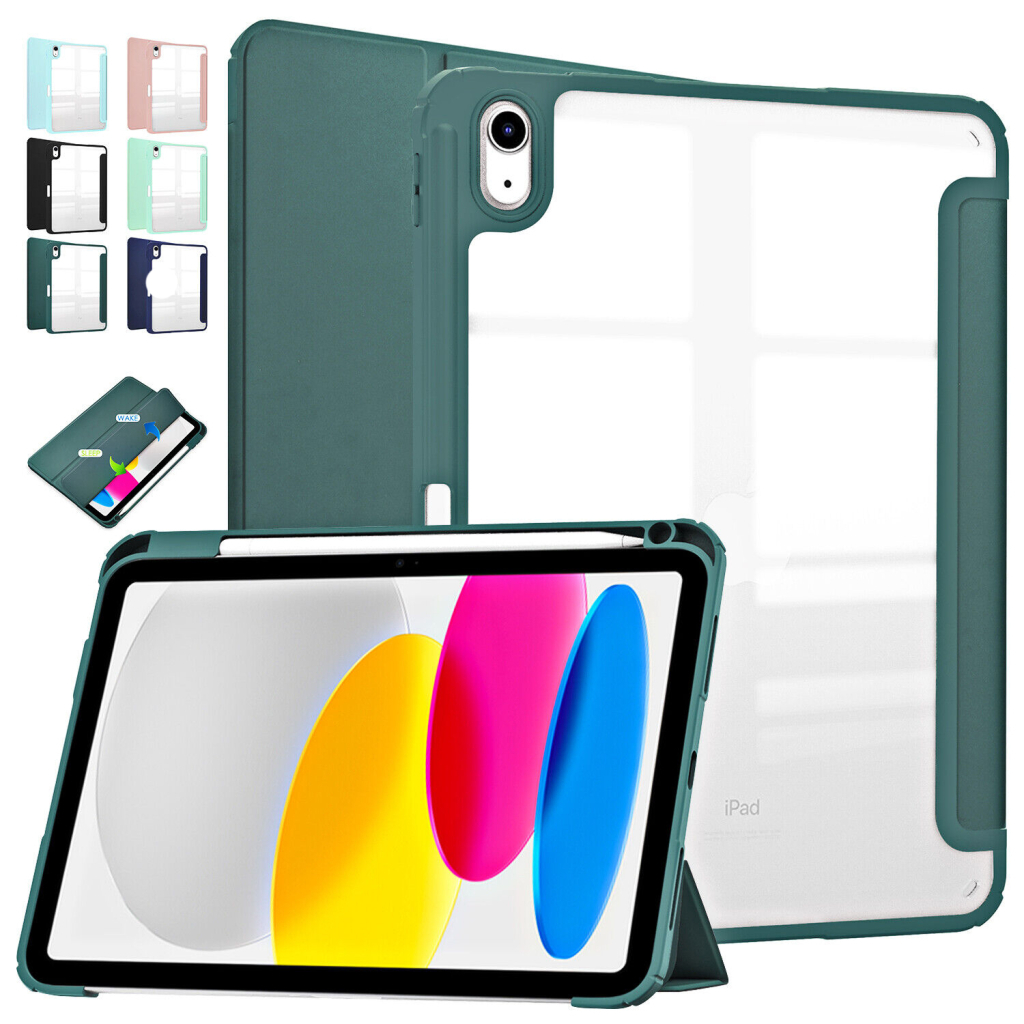 Чохол до планшета BeCover Soft Edge BeCover Apple iPad 10.9" 2022 Dark Green (709182) - зображення 3