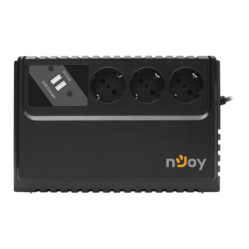 Пристрій безперебійного живлення nJoy RENTON 650VA USB (UPLI-LI065RE-CG01B) - зображення 4