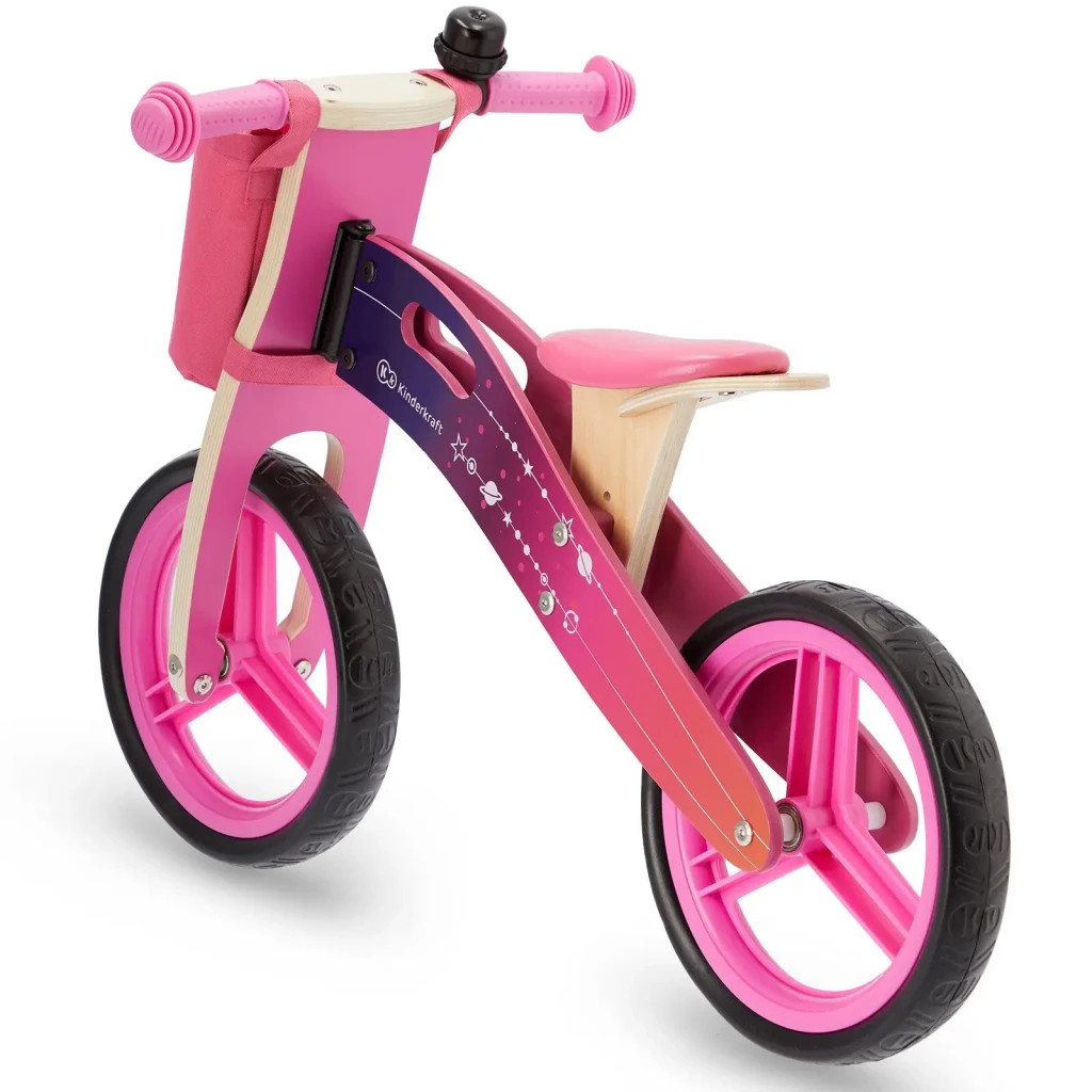 Біговел Kinderkraft Runner Galaxy Pink (KKRRUNGPNK00AC) (5902533911493) - зображення 3