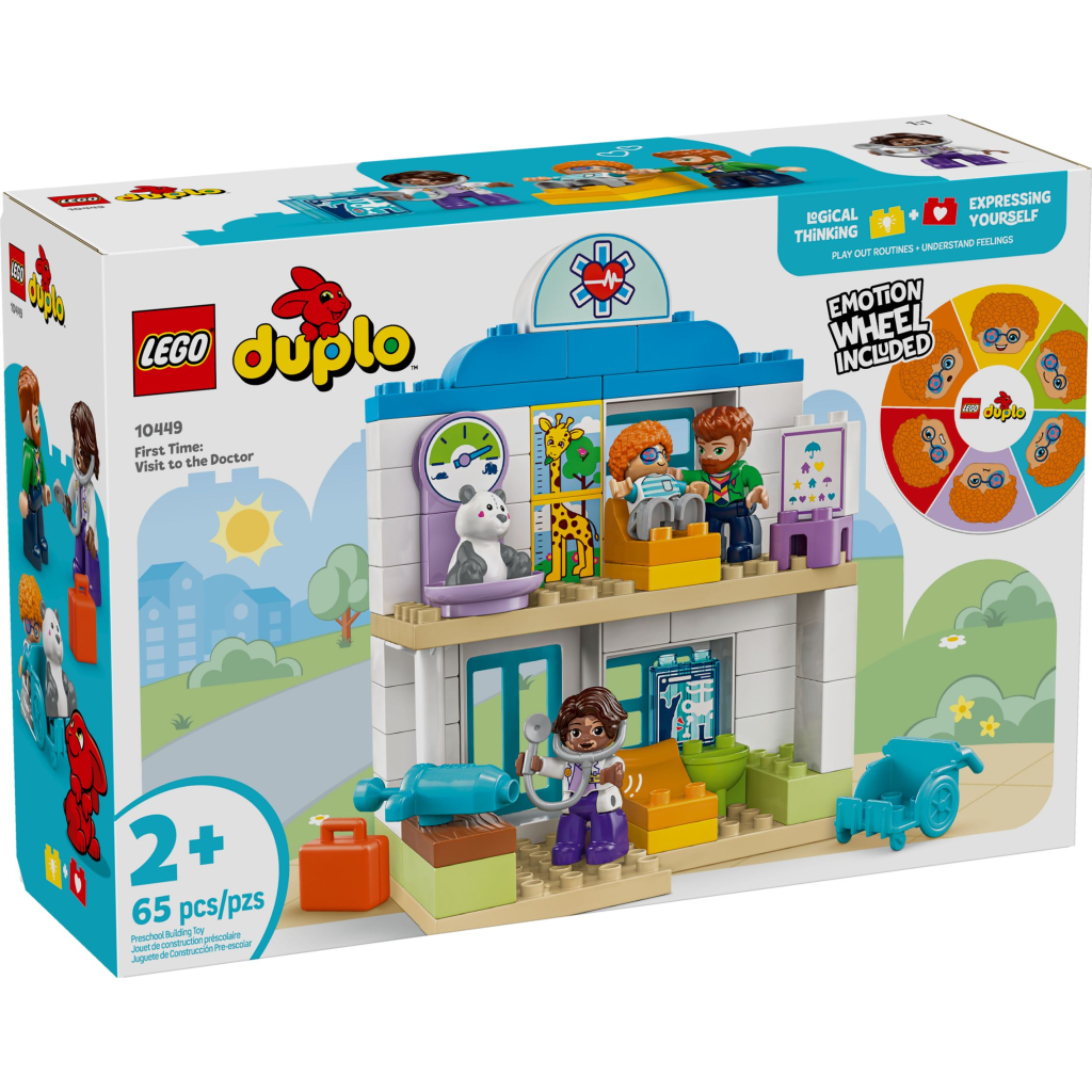 Конструктор LEGO DUPLO Town Уперше: візит до лікаря (10449) - зображення 1