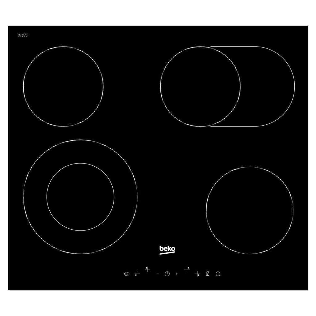 Варочна поверхня Beko HIC 64403 T (HIC64403T) - зображення 1