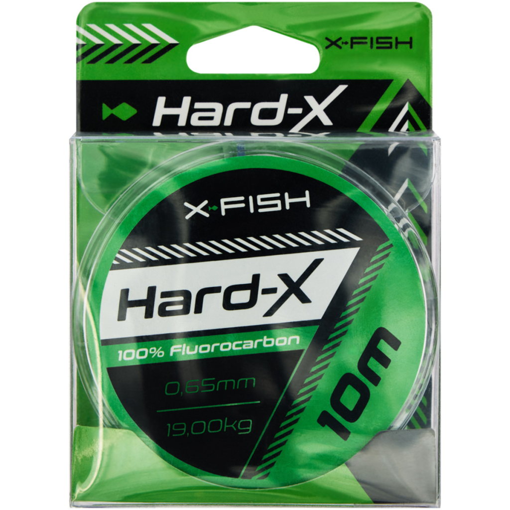 Флюорокарбон X-Fish Hard-X 10m (clear) 0.65mm 19.00kg (1917.03.77) - зображення 2