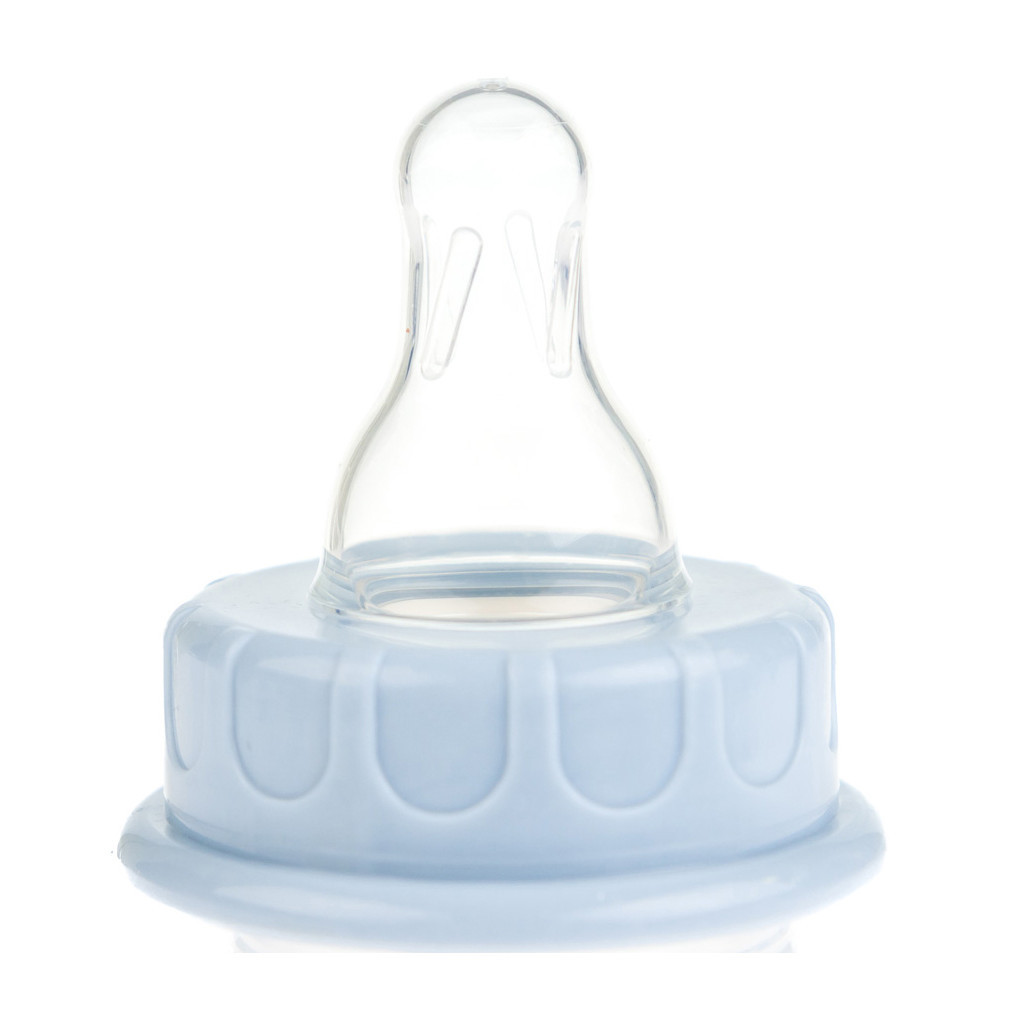 Пляшечка для годування Baby-Nova Декор 120 мл Блакитна (3960068) - зображення 3