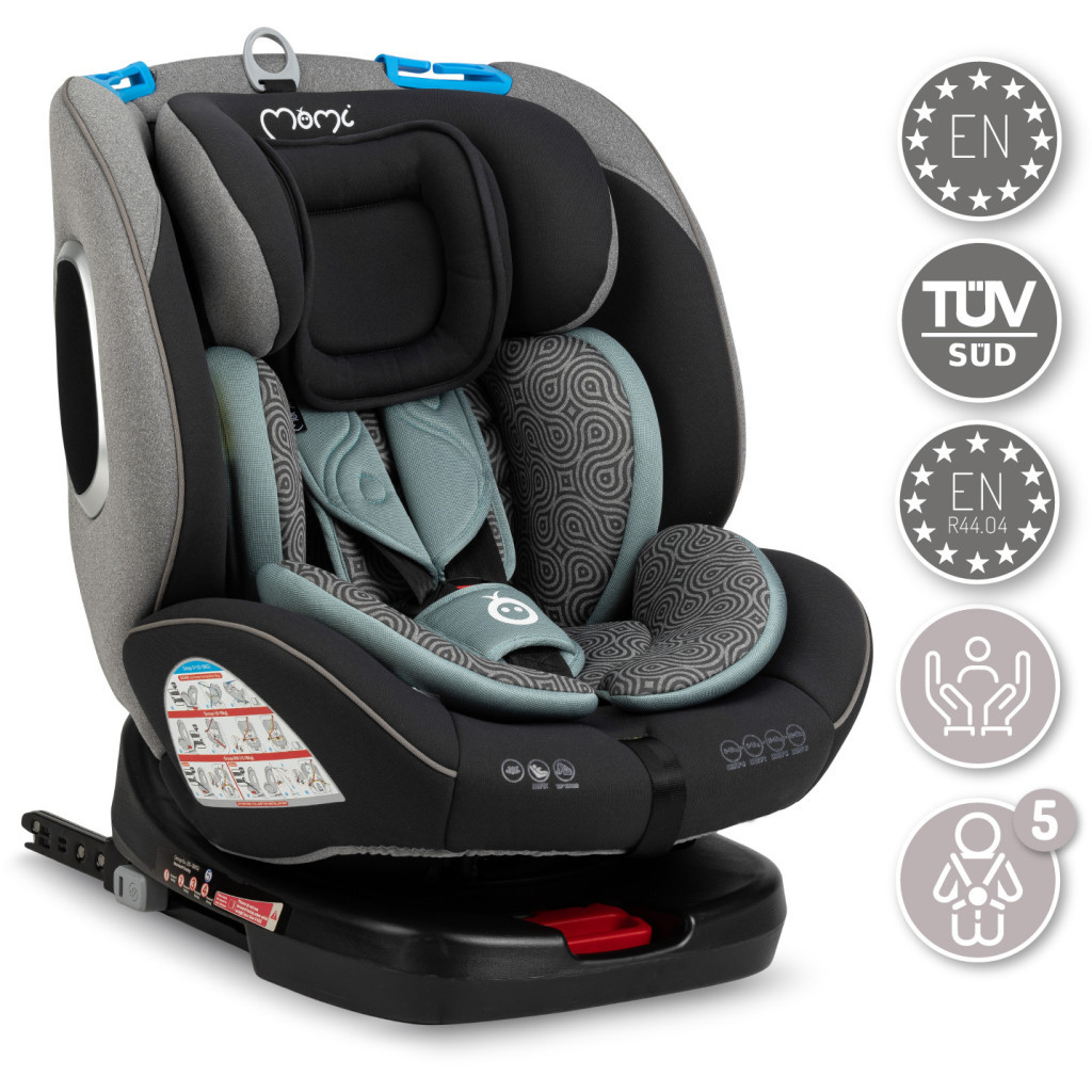 Автокрісло MoMi Tordi (0-36кг) turquoise (FOSA00019) - зображення 2
