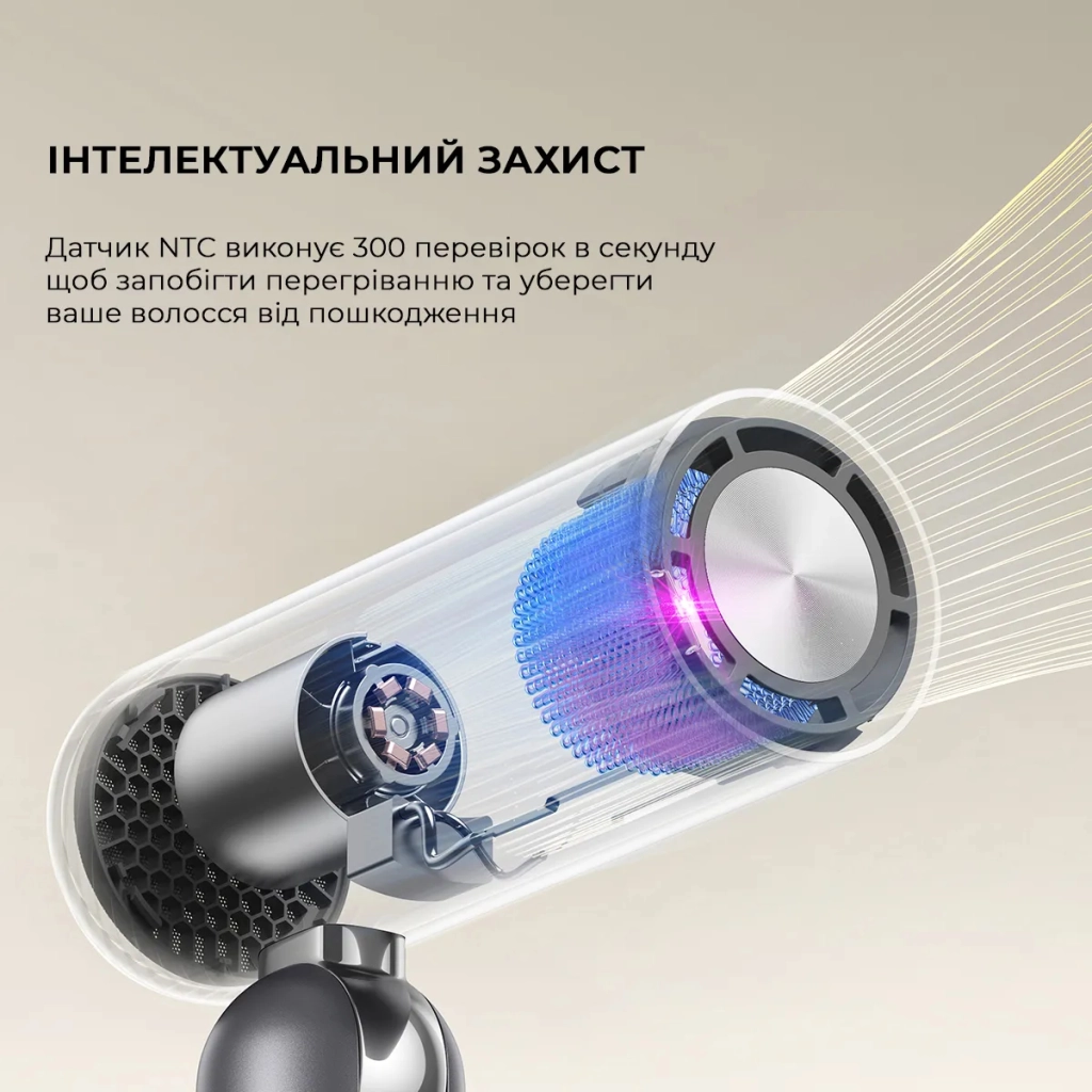 Фен Dreame Pocket Grey (AHD51-GR) - зображення 4
