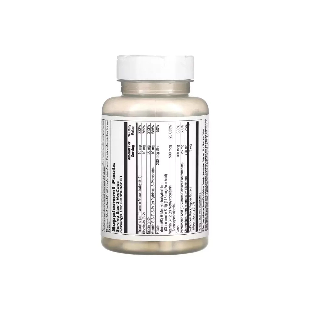 Вітамінно-мінеральний комплекс KAL Магній гліцинат та вітаміни групи B від стресу, Stress B Mag G (CAL-89160) - зображення 2