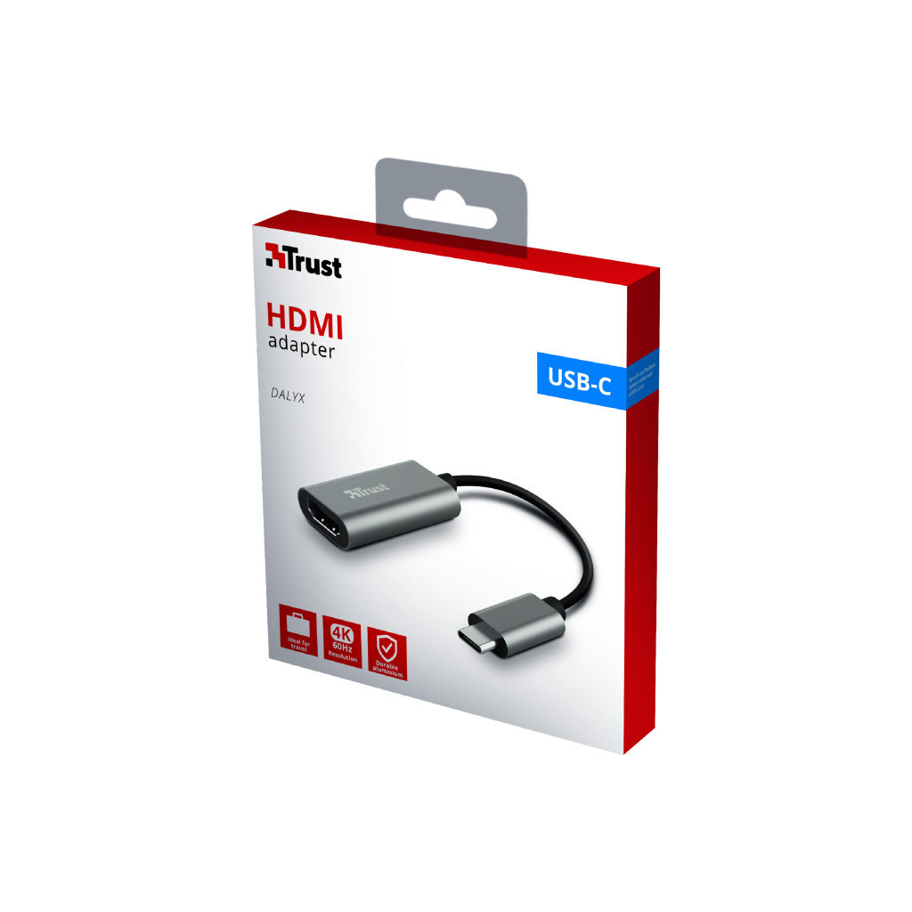 Перехідник Trust USB-C to HDMI Adapter (23774) - изображение 10