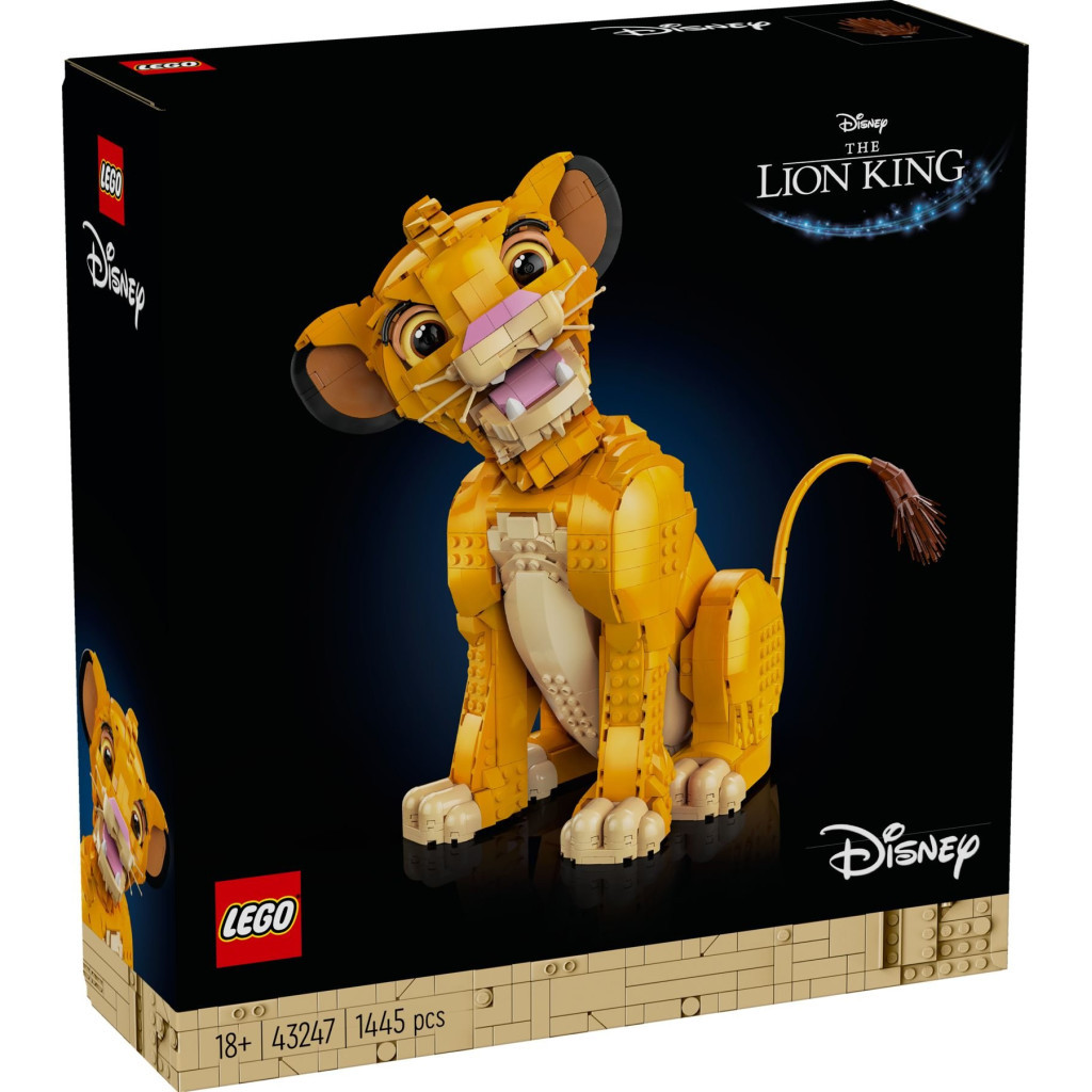 Конструктор LEGO Disney Classic Юний король Лев Сімба (43247) - зображення 1