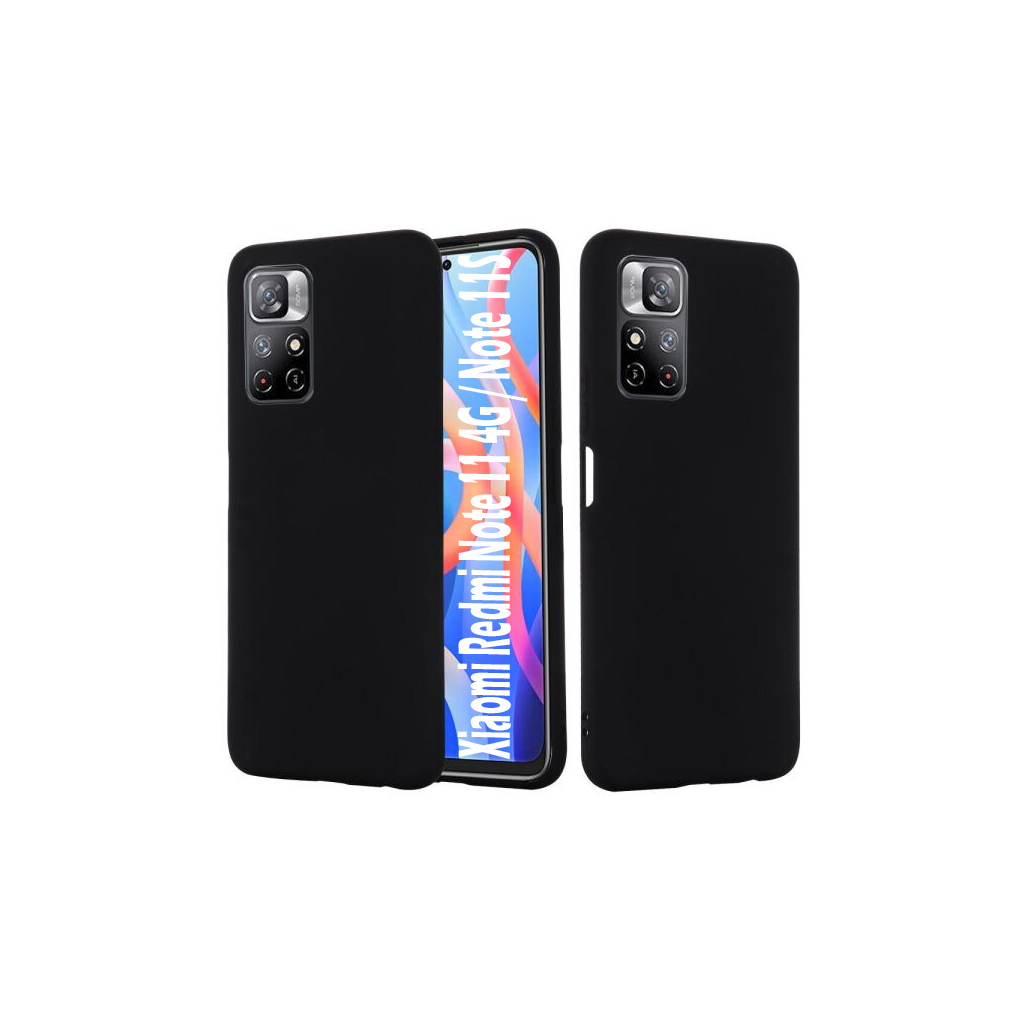 Чохол до мобільного телефона BeCover Xiaomi Redmi Note 11 4G Black (707634) - зображення 1