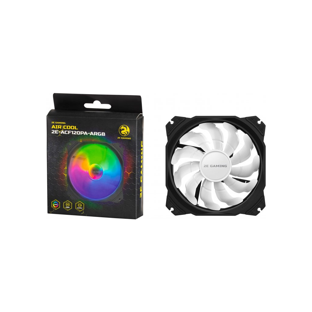 Кулер до корпусу 2E GAMING AIR COOL (ACF120PA-ARGB) (2E-ACF120PA-ARGB) - зображення 10