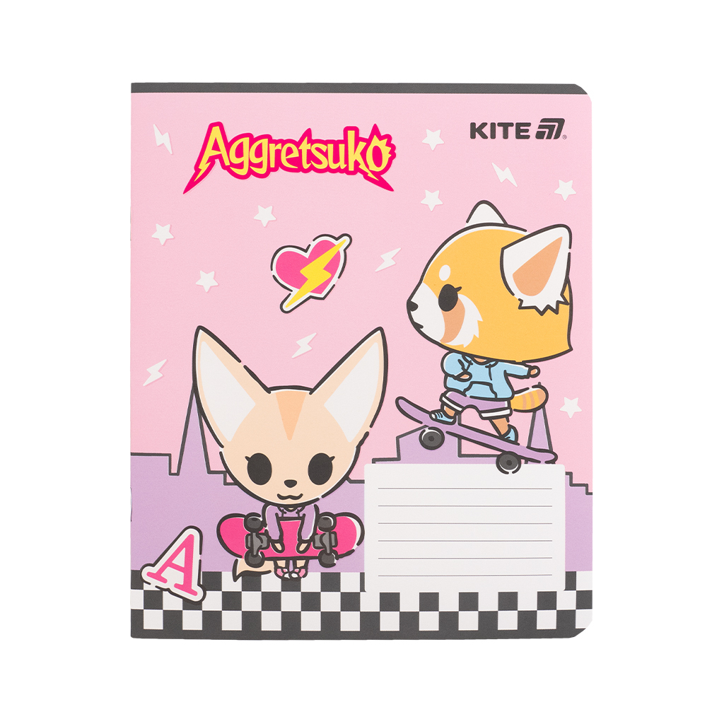 Зошит Kite Aggretsuko, 18 аркушів, клітинка (AR25-236) - зображення 3