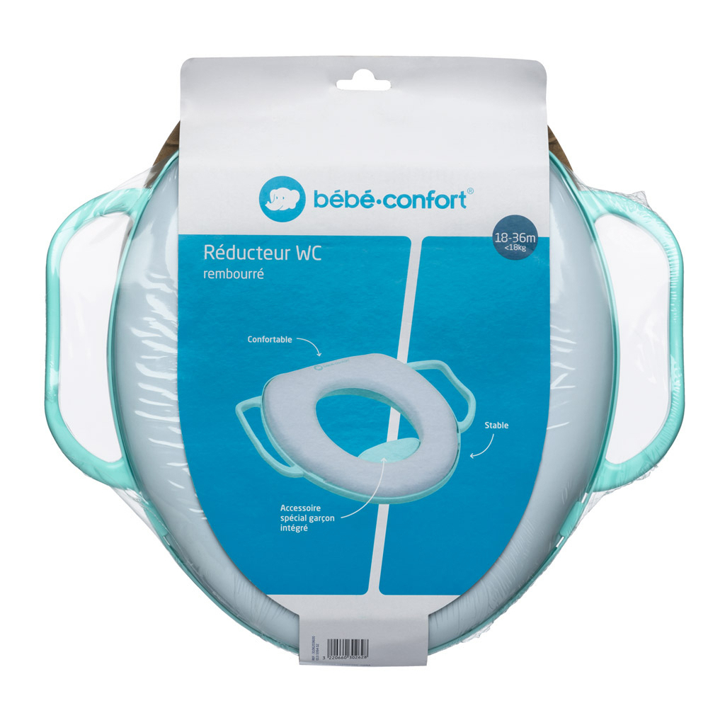 Накладка на унітаз Bebe Confort Toilet Seat м'яка тренувальна з дефлектором (3106203600) - зображення 1