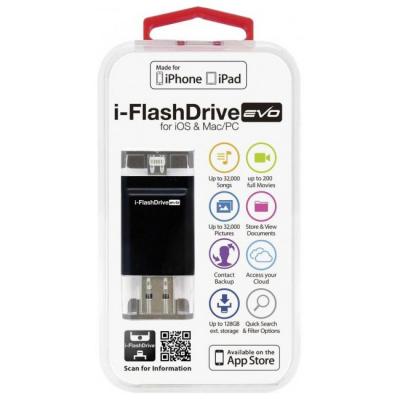 USB флеш накопичувач PhotoFast 128GB i-Flashdrive EVO Plus USB3.0-microUSB/Lightning (EVOPLUS128GBU3) - зображення 5