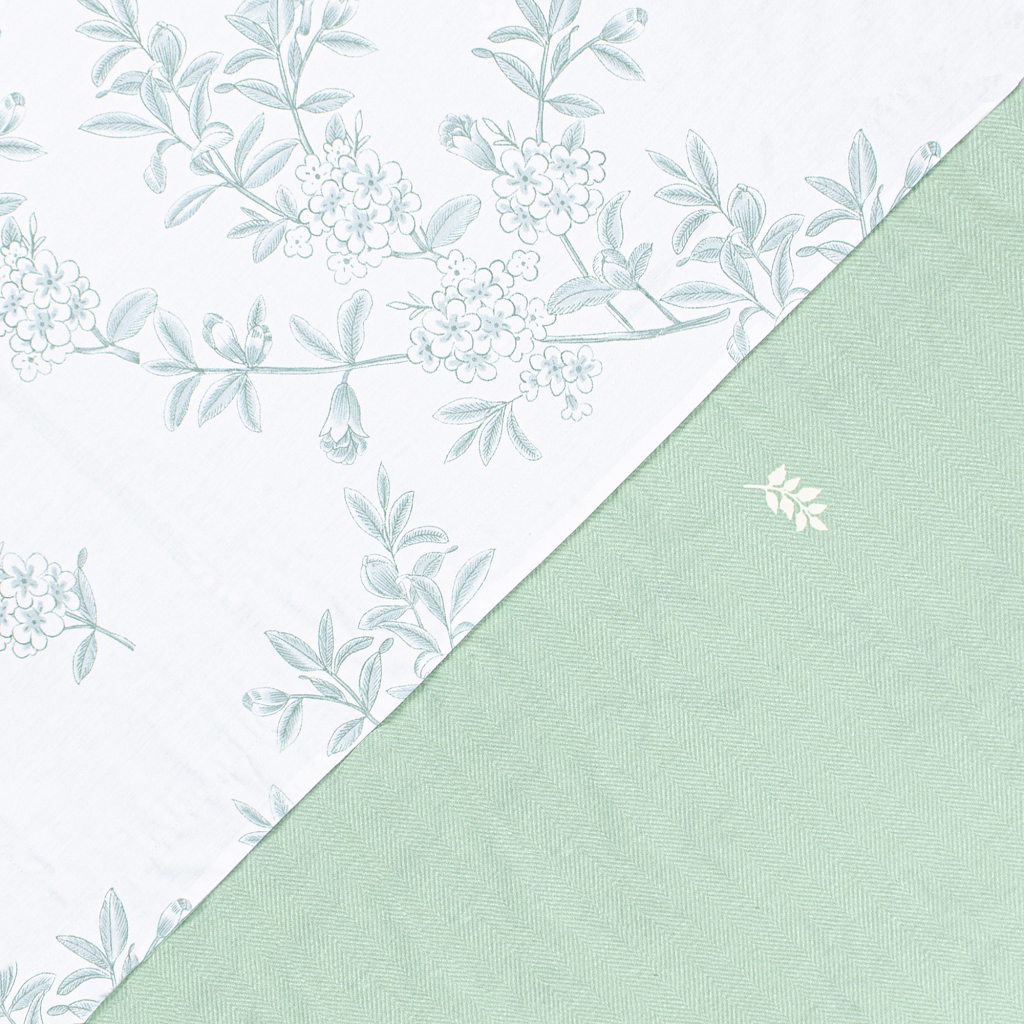 Постільна білизна Home Line Жасмин Сатин Твіл євро (183037) - зображення 3